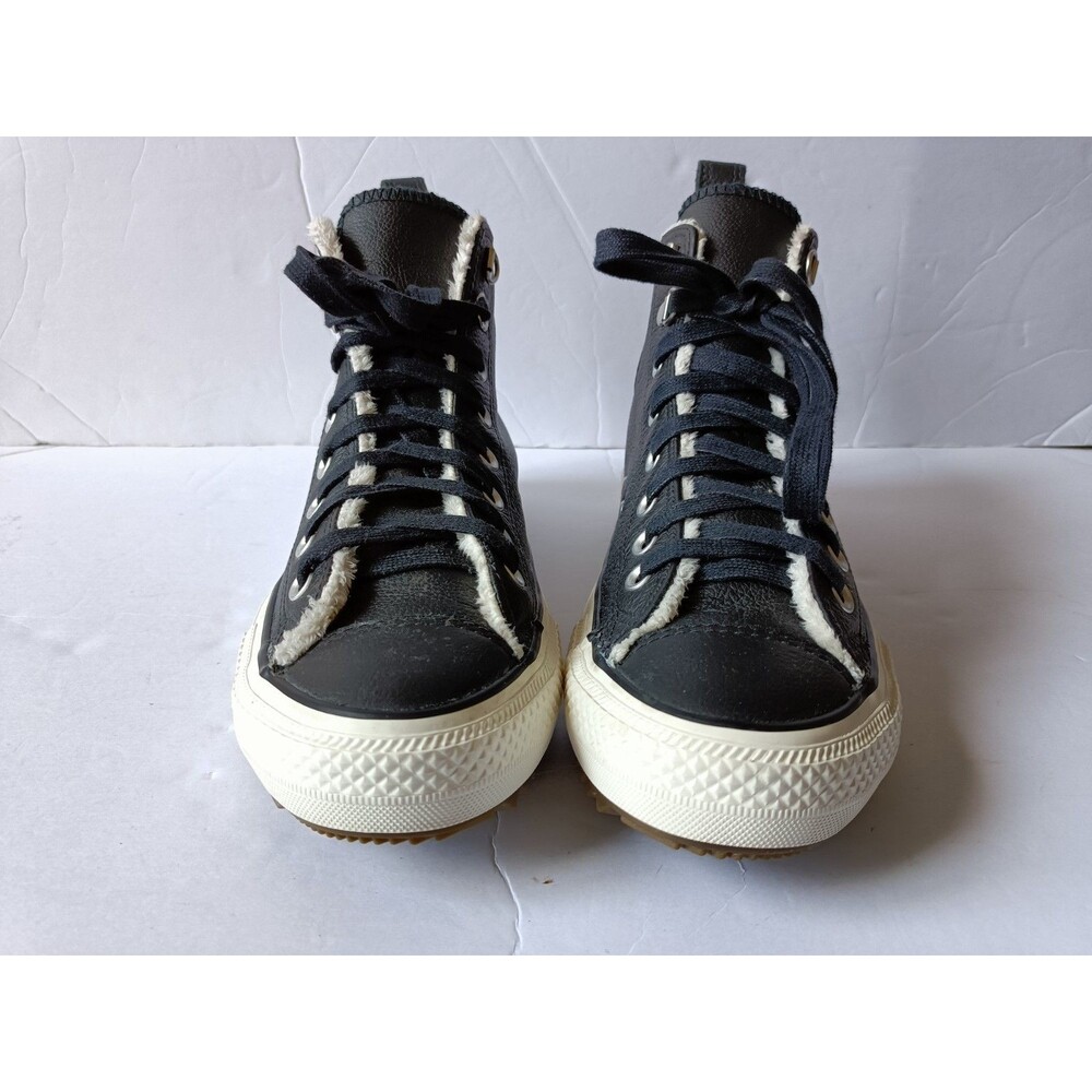 Converse CTAS Leather Faux Fur Hiker Boot Hi-Top Women's Shoes Size 9 - Picture 2 of 11